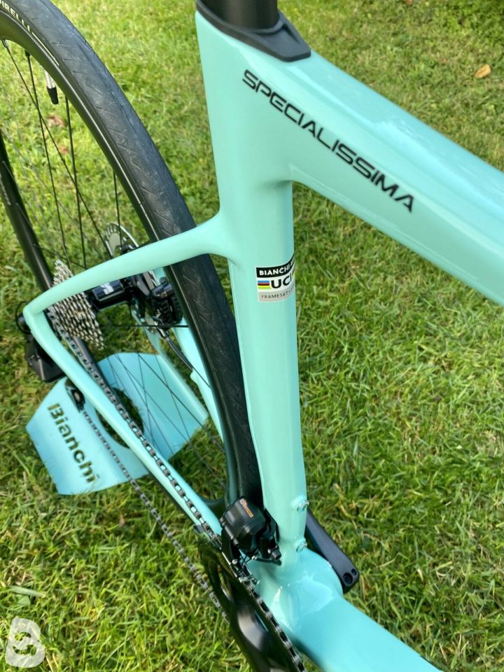 Bianchi Specialissima COMP Ultegra di2 12S HD Karbon Yol Bisikleti Celeste 55CM