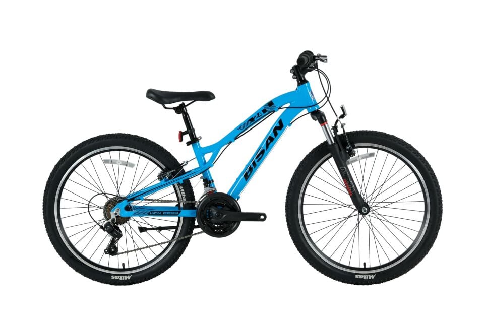 BİSAN KDX 2800 MD 24'' 21V Dağ Bisikleti Mavi 30,5CM