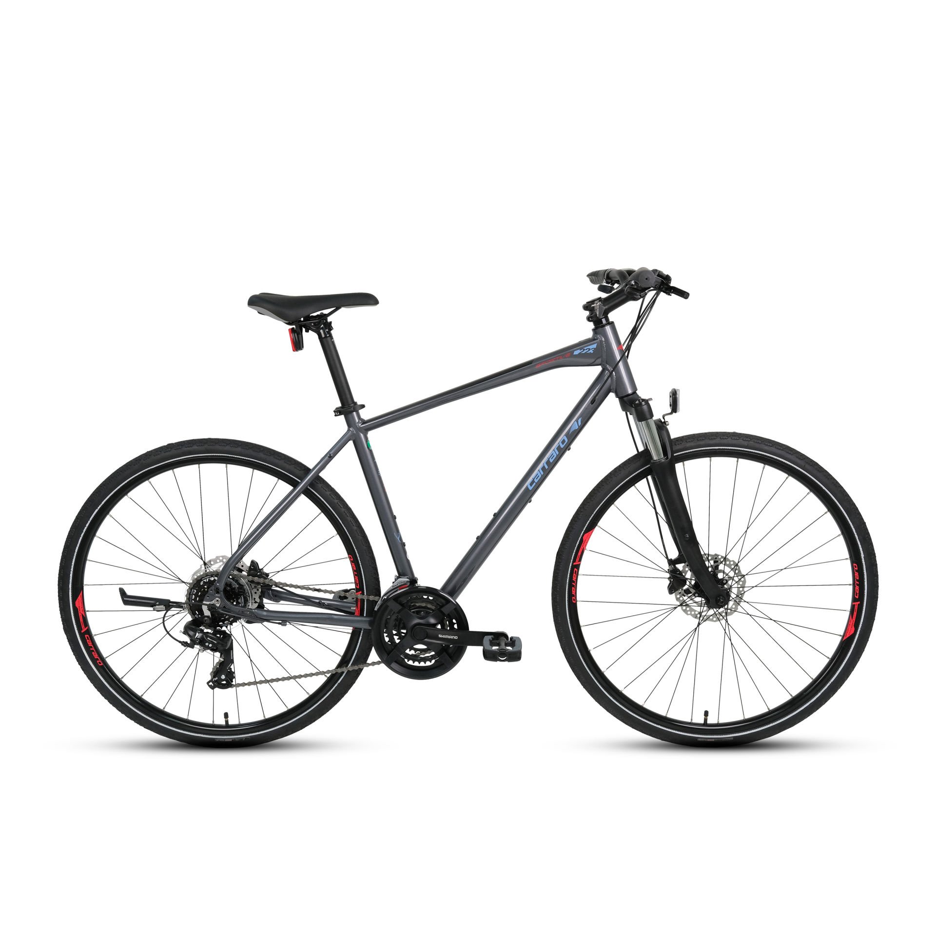 CARRARO Sportive 223 28'' 21 Vites HD Trekking Bisiklet Antrasit 51CM
