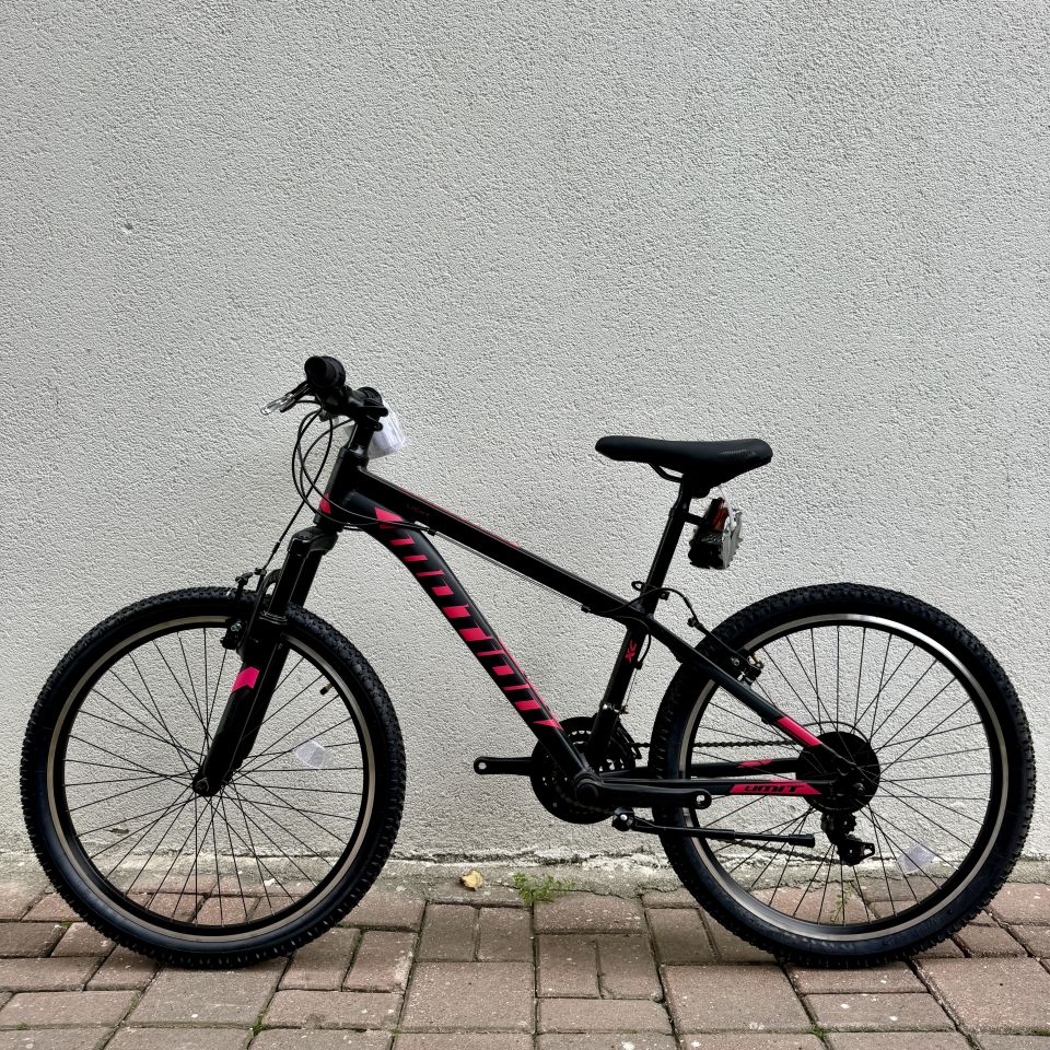 ÜMİT Motion 24 Jant 21V Alloy Dağ Bisikleti Siyah - Pembe