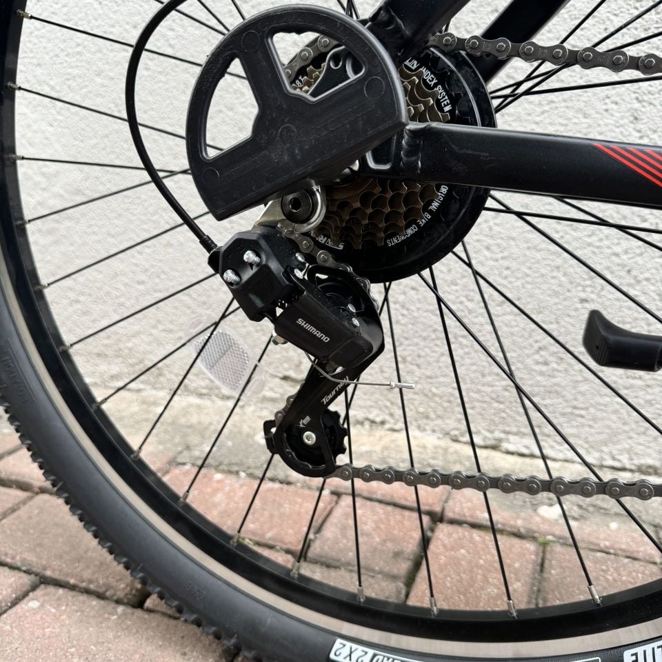 ÜMİT Motion 29 Jant 21V Alloy Dağ Bisikleti Siyah - Kırmızı