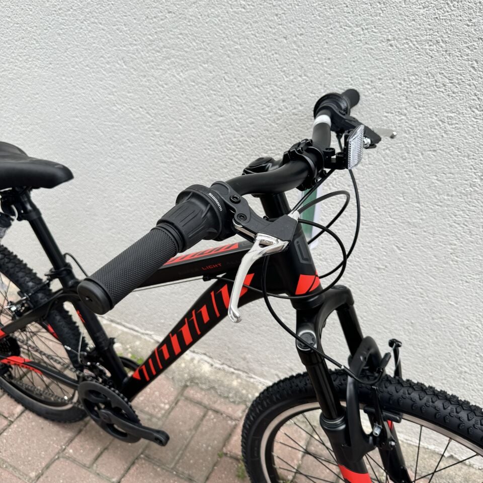 ÜMİT Motion 24 Jant 21V Alloy Dağ Bisikleti Siyah - Kırmızı