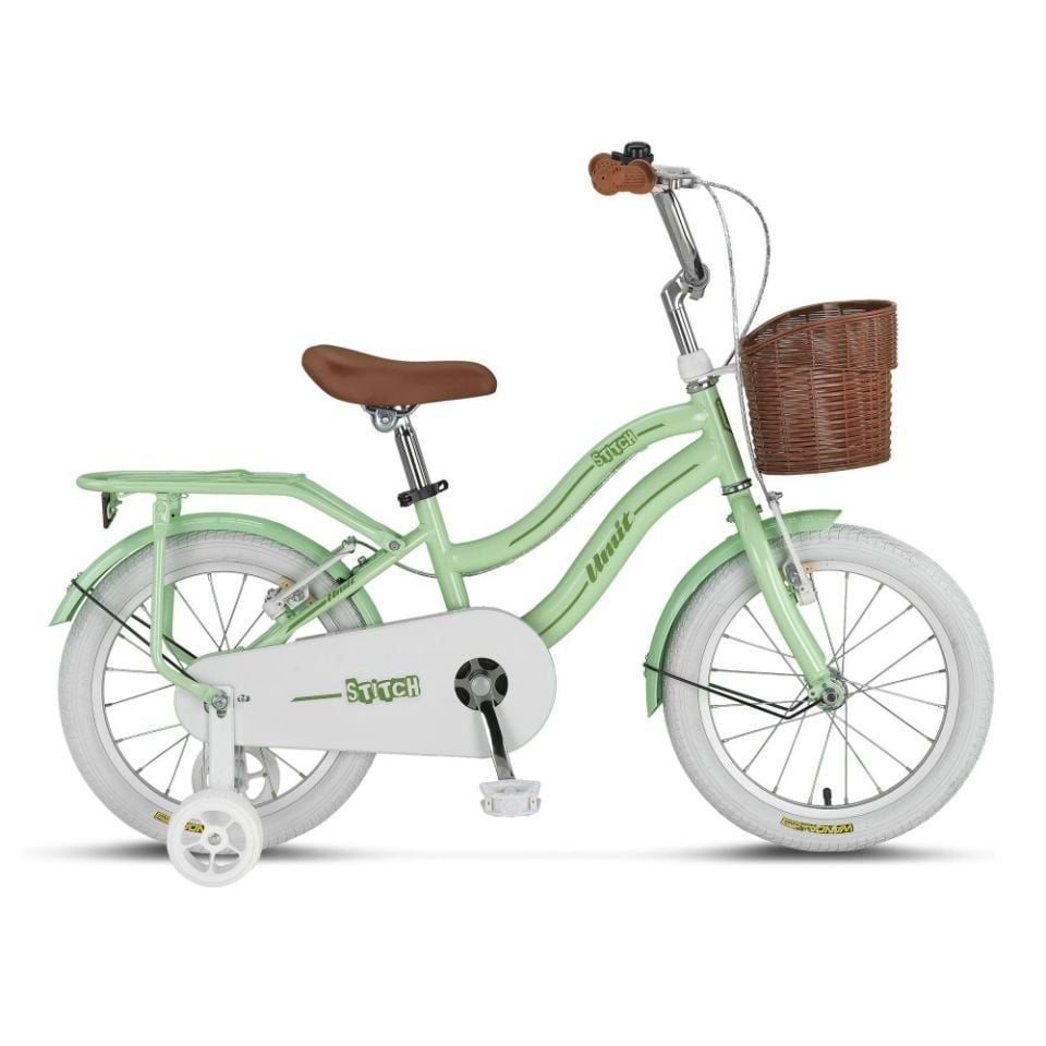 ÜMİT Stitch L 16'' 1V VB Çocuk Bisikleti - Mint Yeşili
