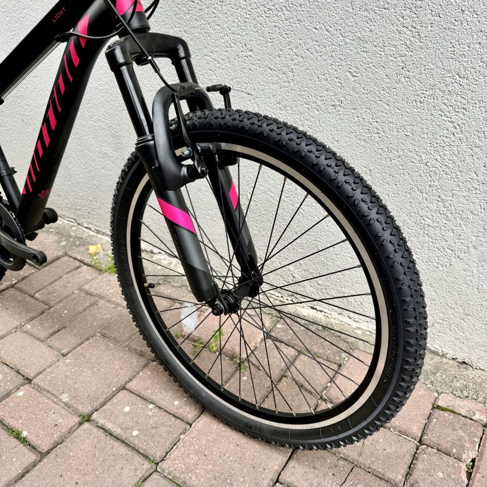 ÜMİT Motion 26 Jant 21V Alloy Dağ Bisikleti Siyah - Pembe