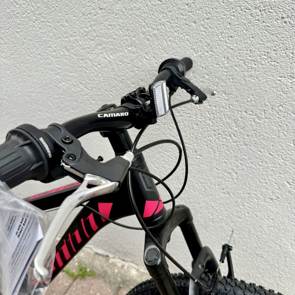 ÜMİT Motion 26 Jant 21V Alloy Dağ Bisikleti Siyah - Pembe