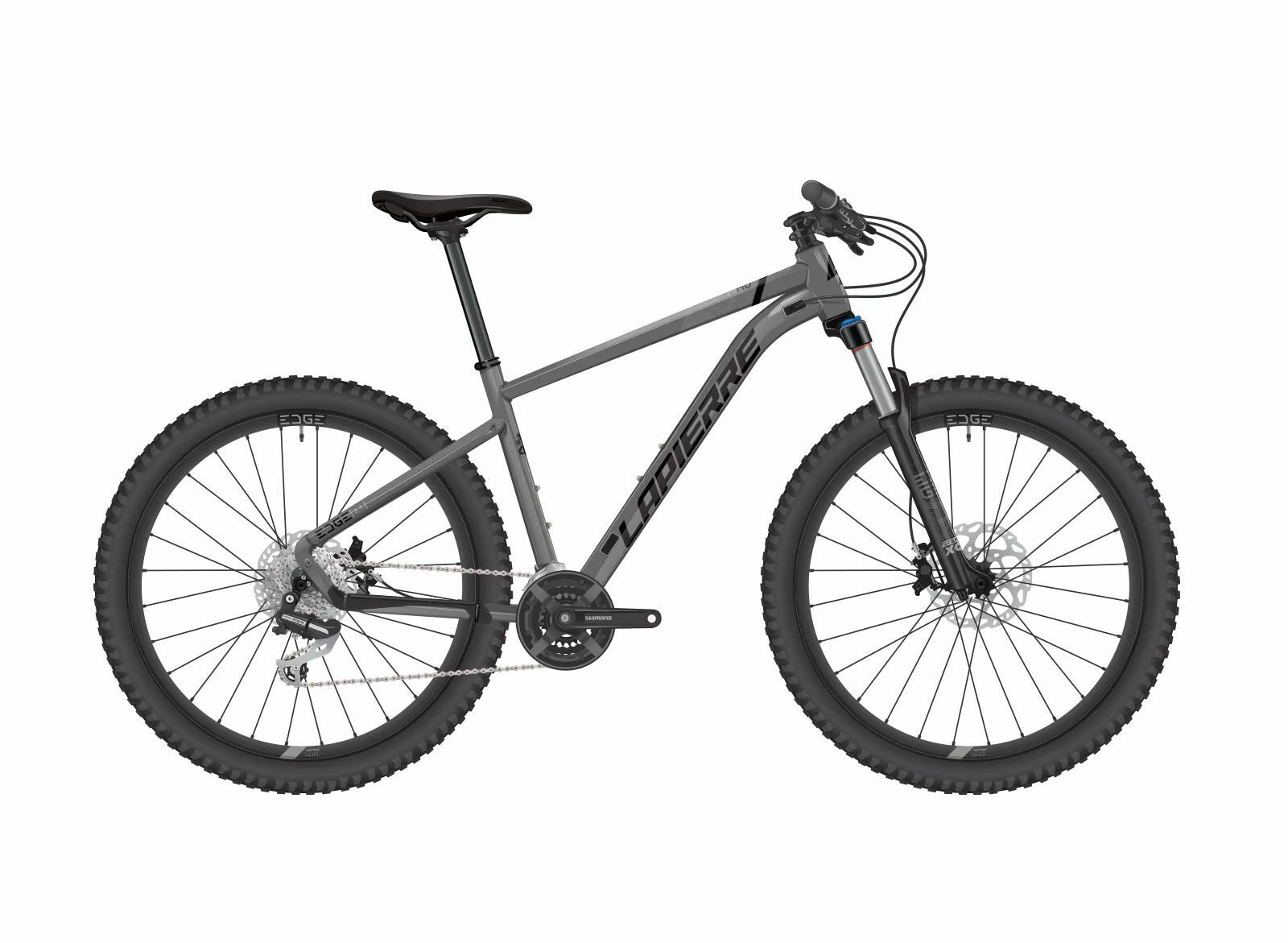 LaPierre CRP Edge 3.7 27,5 Jant 24V HD Dağ Bisikleti Mat Gri 44CM