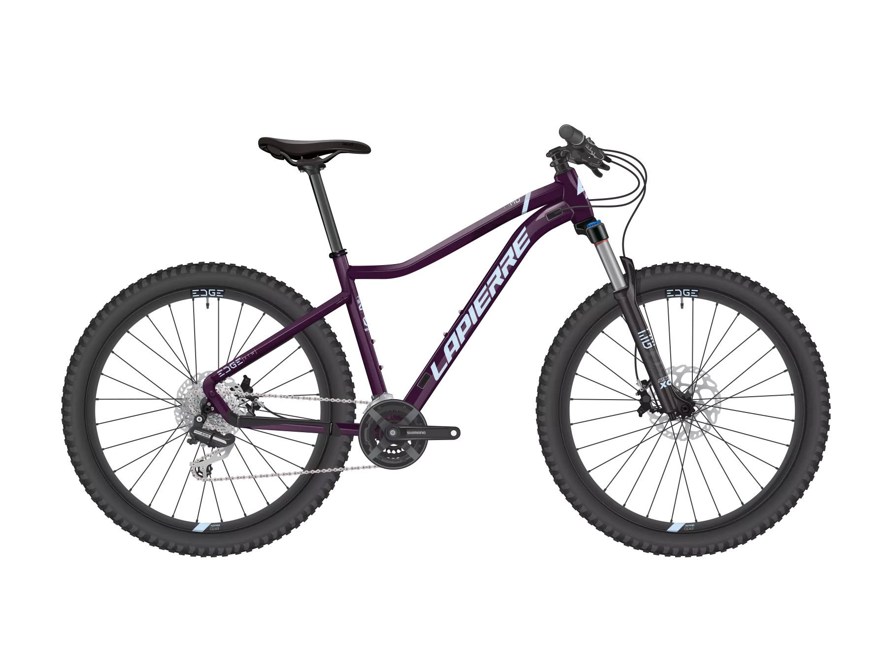 LaPierre CRP Edge 3.7 27,5 Jant 24V HD Kadın Dağ Bisikleti Mor 40CM