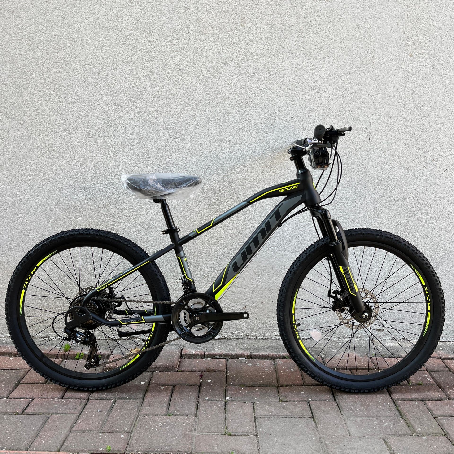 ÜMİT Arcus 24'' 2D 21V MD Dağ Bisikleti Siyah - Lime