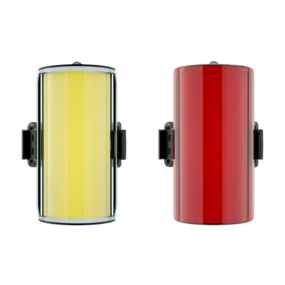 KNOG Mid Cobber Twinpack Ön/Arka USB Şarjlı Işık Seti