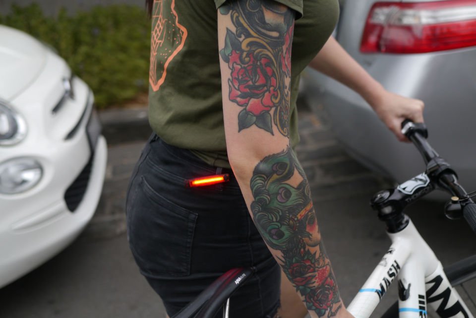 KNOG Plus Mıknatıs Klips USB Şarjlı Stop Far