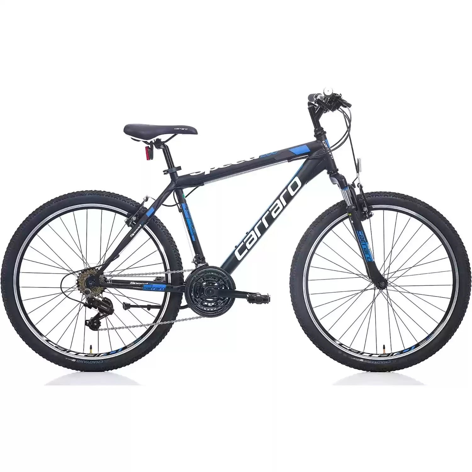 CARRARO Speed 260 26'' 21V VB Dağ Bisikleti MTB Mat Siyah - Mavi 46CM