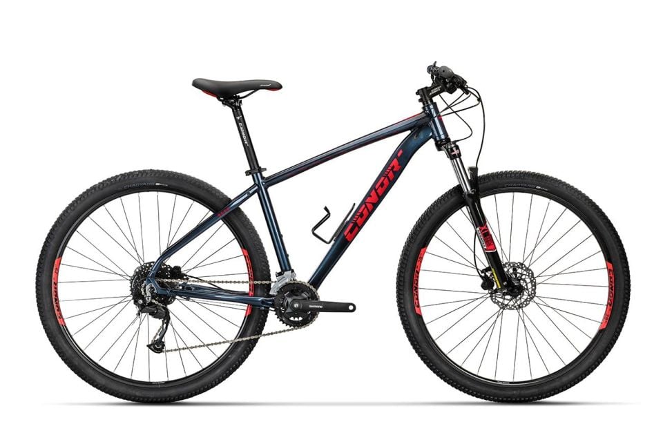 CONOR 8500 18V HD Dağ Bisikleti Siyah - Kırmızı 48CM