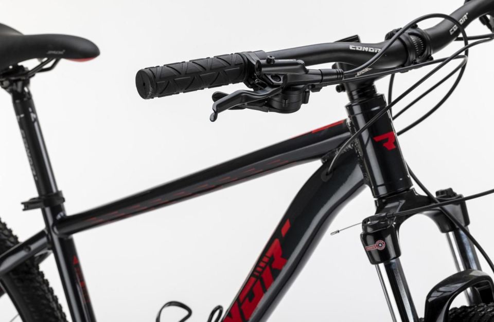 CONOR 8500 18V HD Dağ Bisikleti Siyah - Kırmızı 48CM