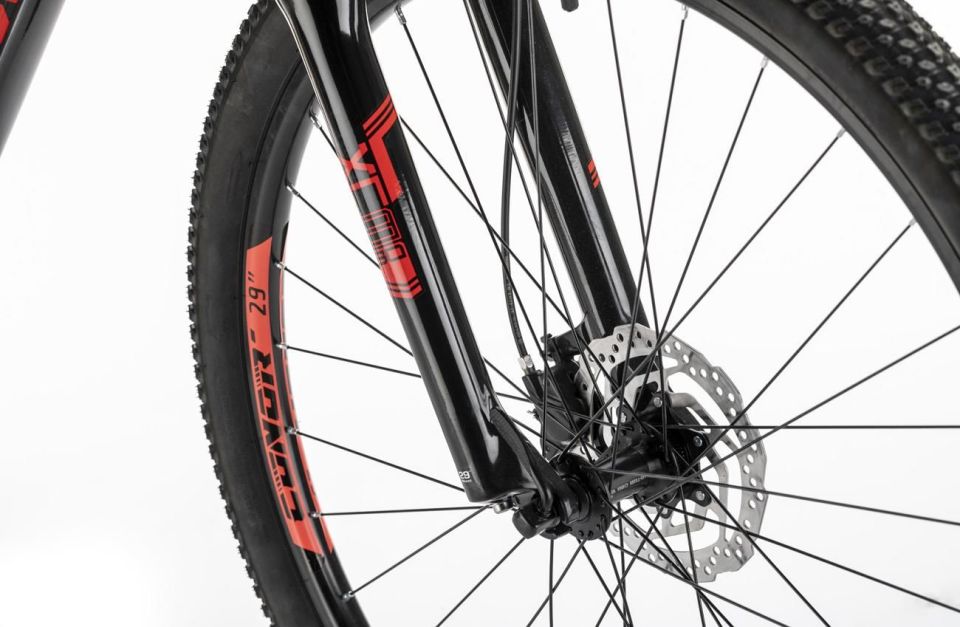 CONOR 8500 18V HD Dağ Bisikleti Siyah - Kırmızı 48CM