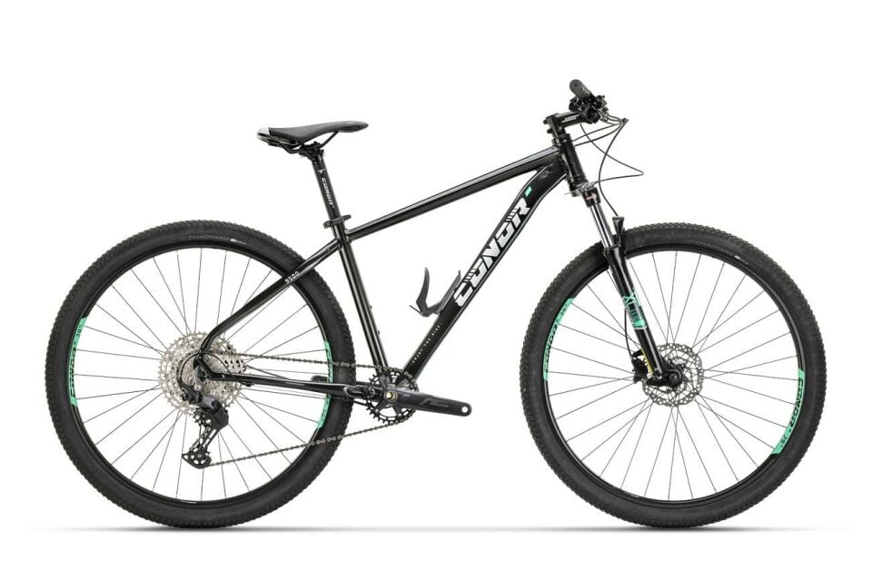 CONOR 9500 1x11V HD Dağ Bisikleti Koyu Gri - Yeşil 48CM