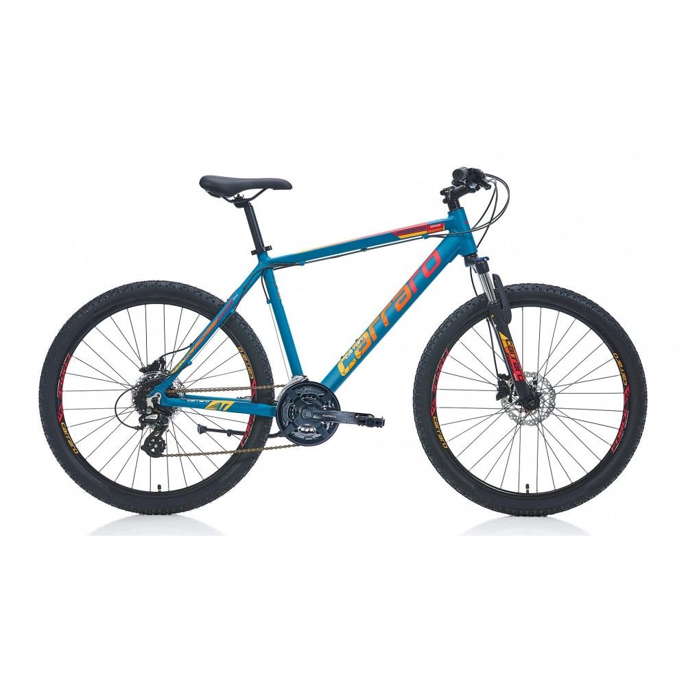 CARRARO Force 750 27,5'' 24V HD Dağ Bisikleti MTB Mat Petrol Yeşili 48CM