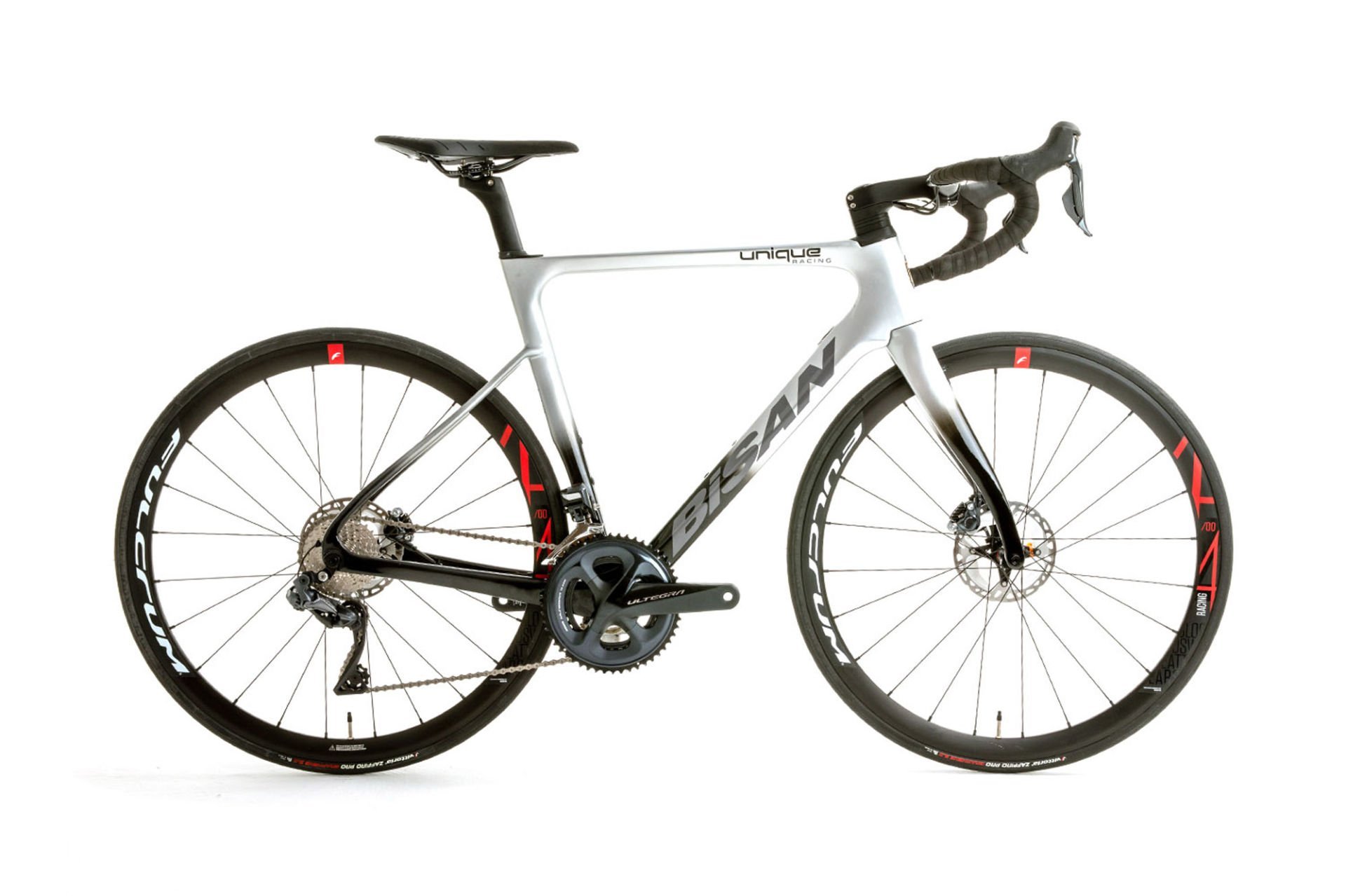 BİSAN Unique R8000 Ultegra di2 22V HD Karbon Yol Bisikleti Siyah - Gri 54CM