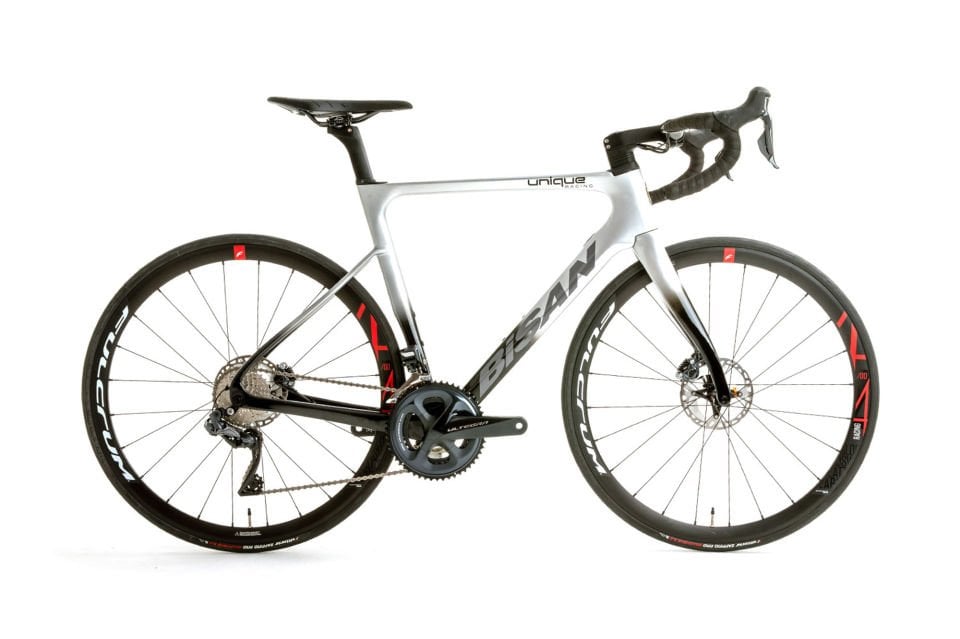 BİSAN Unique R8000 Ultegra di2 22V HD Karbon Yol Bisikleti Siyah - Gri 54CM