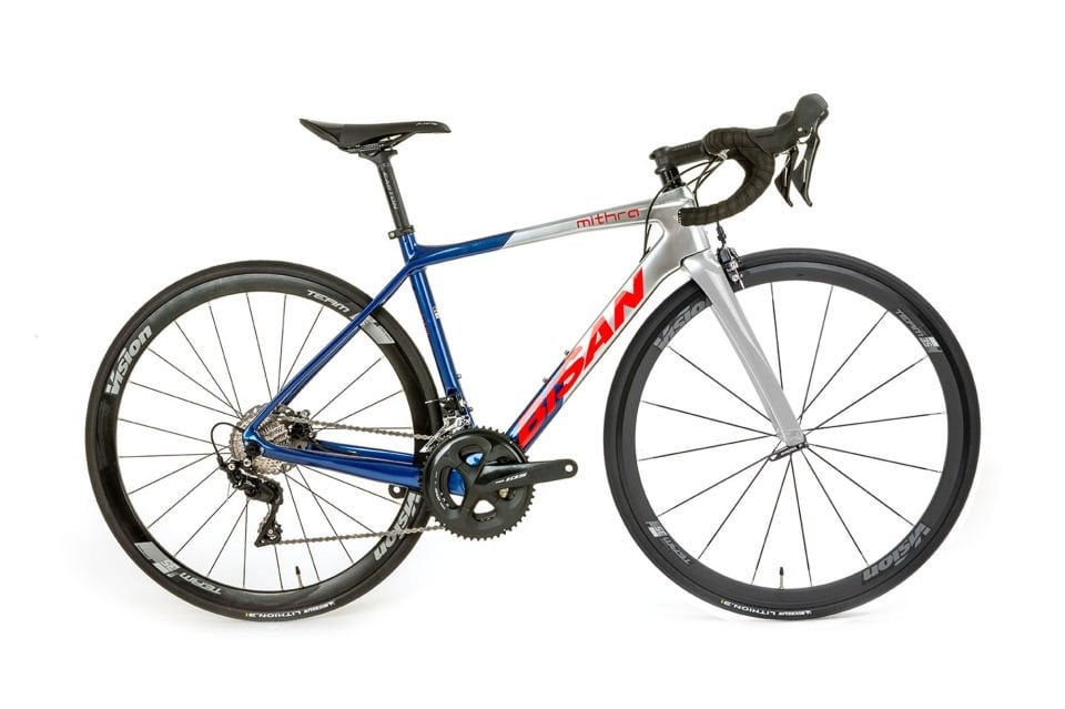 BİSAN Mithra Rim Ultegra 22V Karbon Yol Bisikleti Redbull 51CM