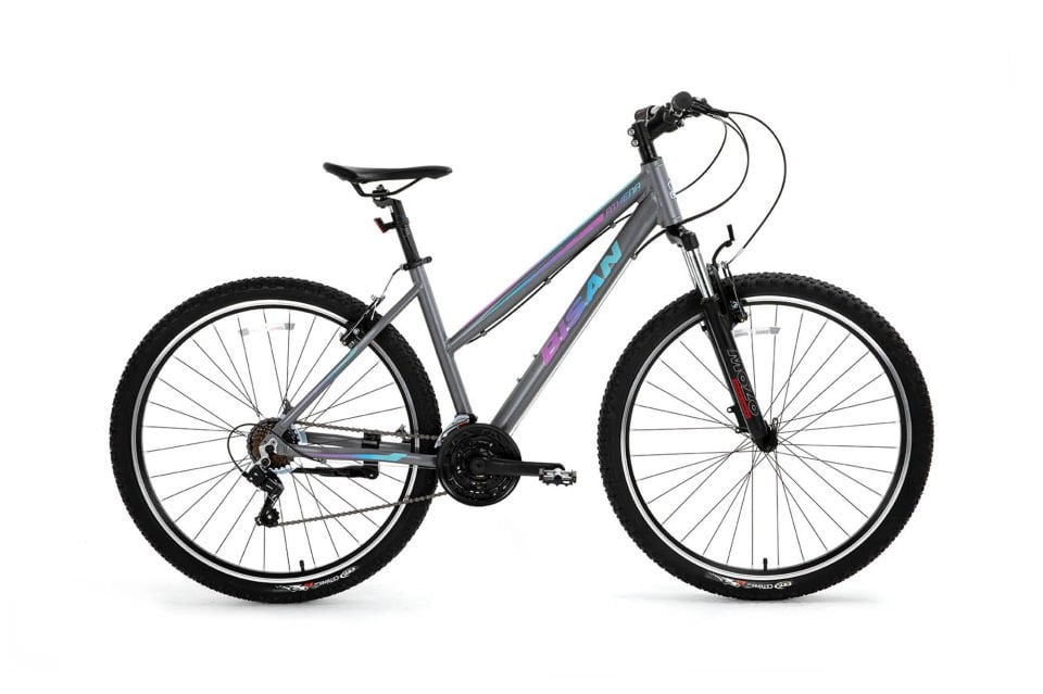 BİSAN ATHENA 26'' 21V HD Dağ Bisikleti Metalik Gri 43CM