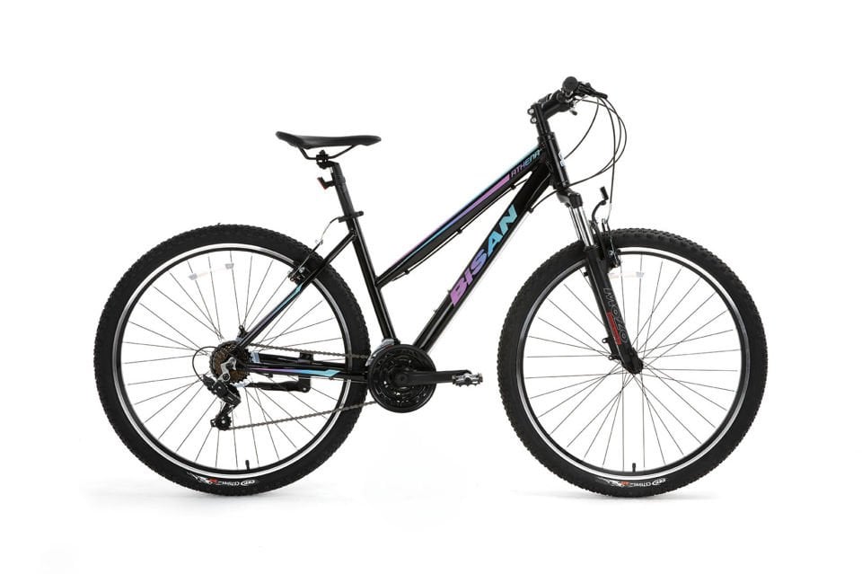 BİSAN ATHENA 27,5'' 21V HD Dağ Bisikleti Parlak Siyah 48CM