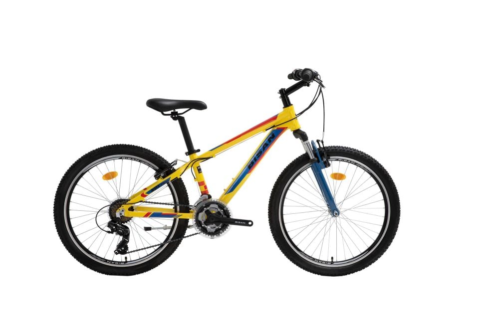 BİSAN KDX 2900 V 24'' 21V V-Fren Dağ Bisikleti Sarı 32CM