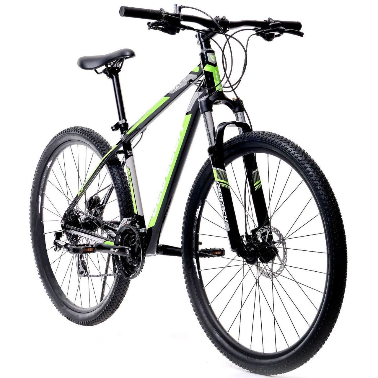 GEOTECH Mode 2 29'' 24V HD Dağ Bisikleti Siyah - Yeşil 45CM