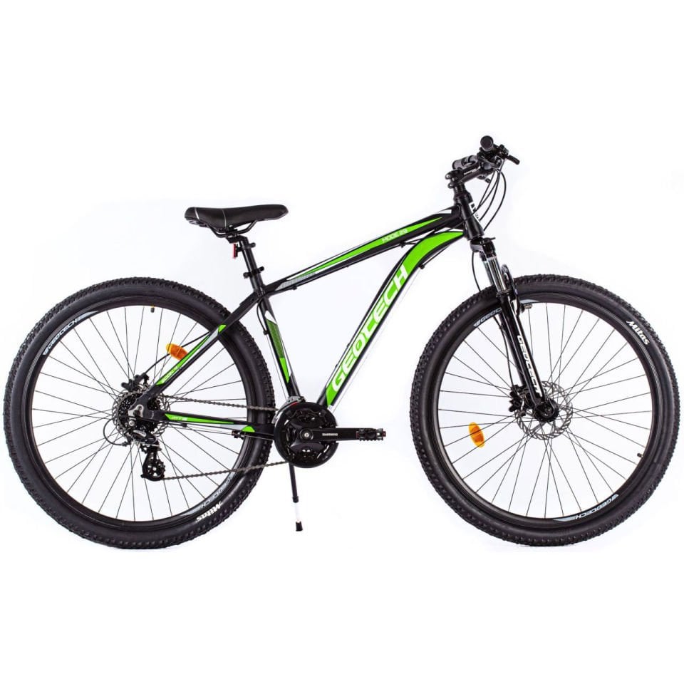 GEOTECH Mode Econ 4 29'' 24V HD Dağ Bisikleti Siyah - Yeşil 46CM