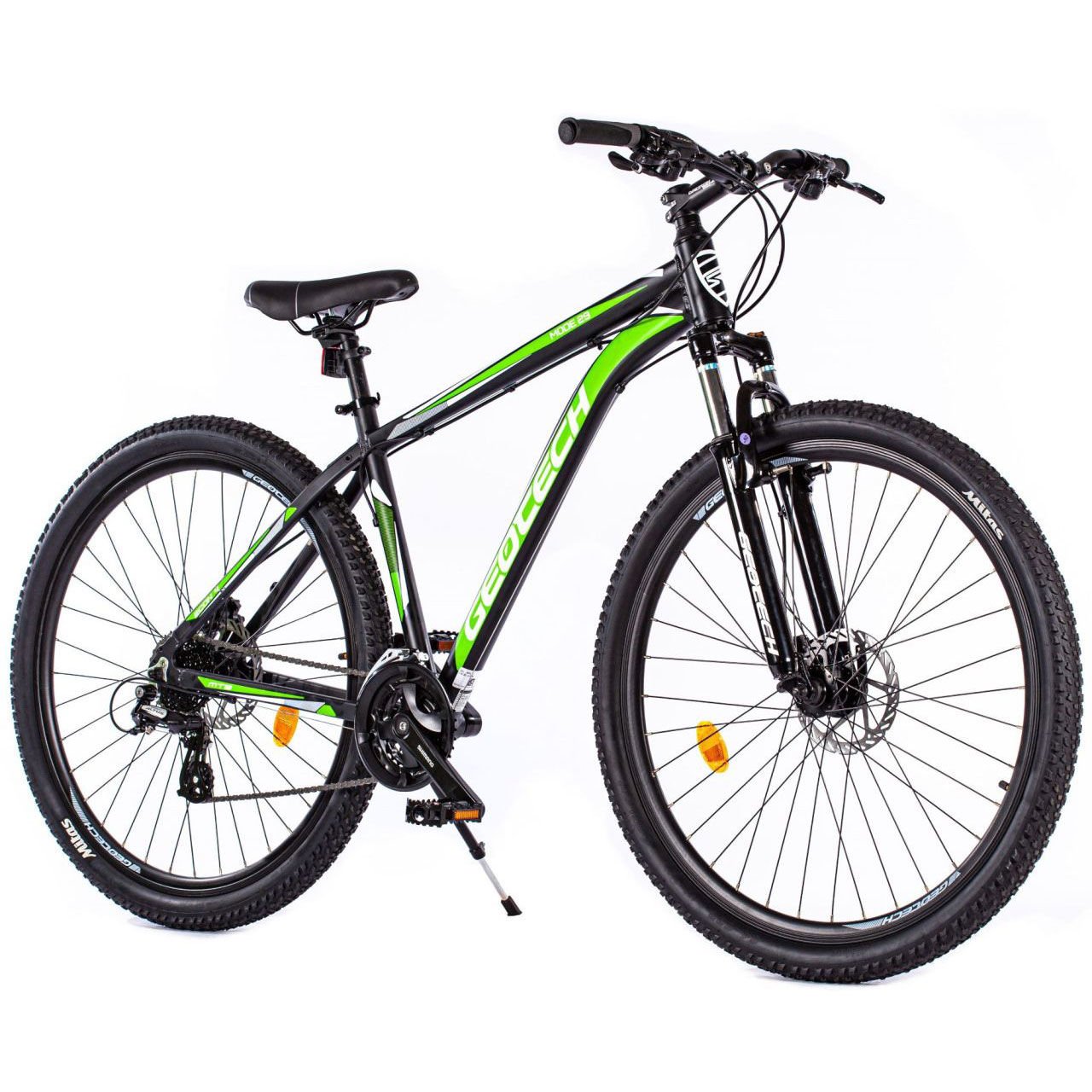 GEOTECH Mode Econ 4 29'' 24V HD Dağ Bisikleti Siyah - Yeşil 46CM