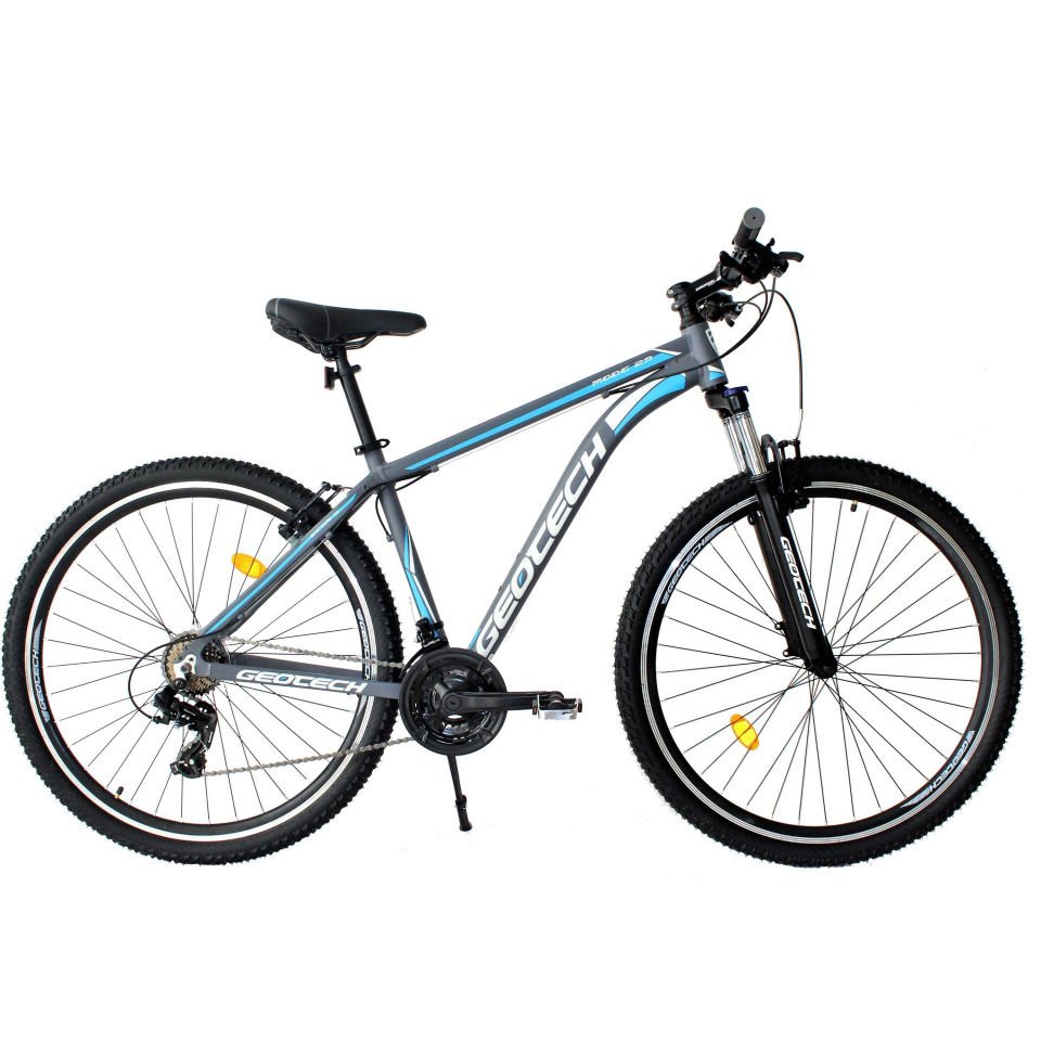 GEOTECH Mode Econ 3 29'' 21V VB Dağ Bisikleti Gri - Turkuaz 46CM