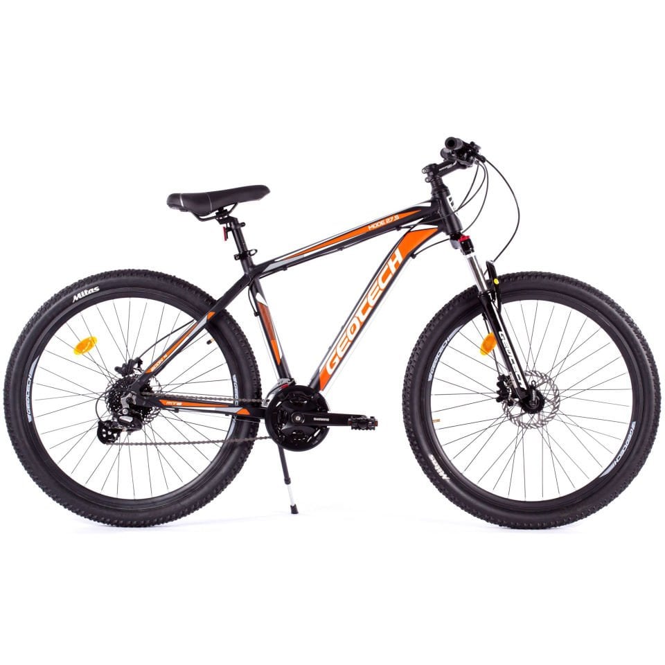 GEOTECH Mode Econ 4 27,5'' 24V HD Dağ Bisikleti Siyah - Turuncu 46CM