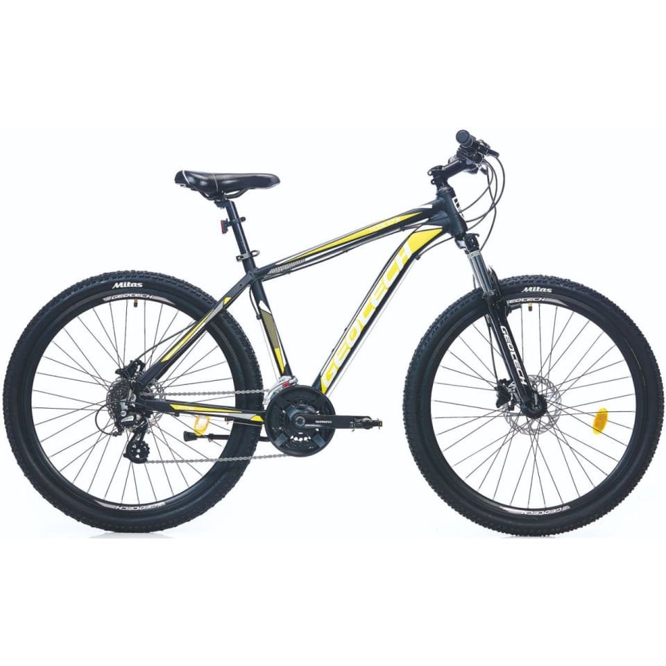 GEOTECH Mode Econ 4 27,5'' 24V HD Dağ Bisikleti Siyah - Sarı 46CM