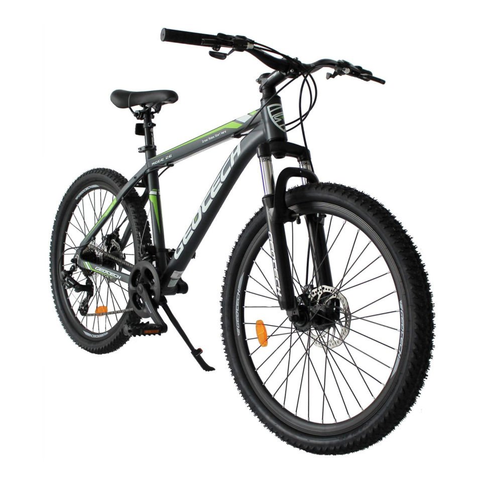 GEOTECH Mode Econ 3 26'' 24V MD Dağ Bisikleti Gri - Yeşil 46CM