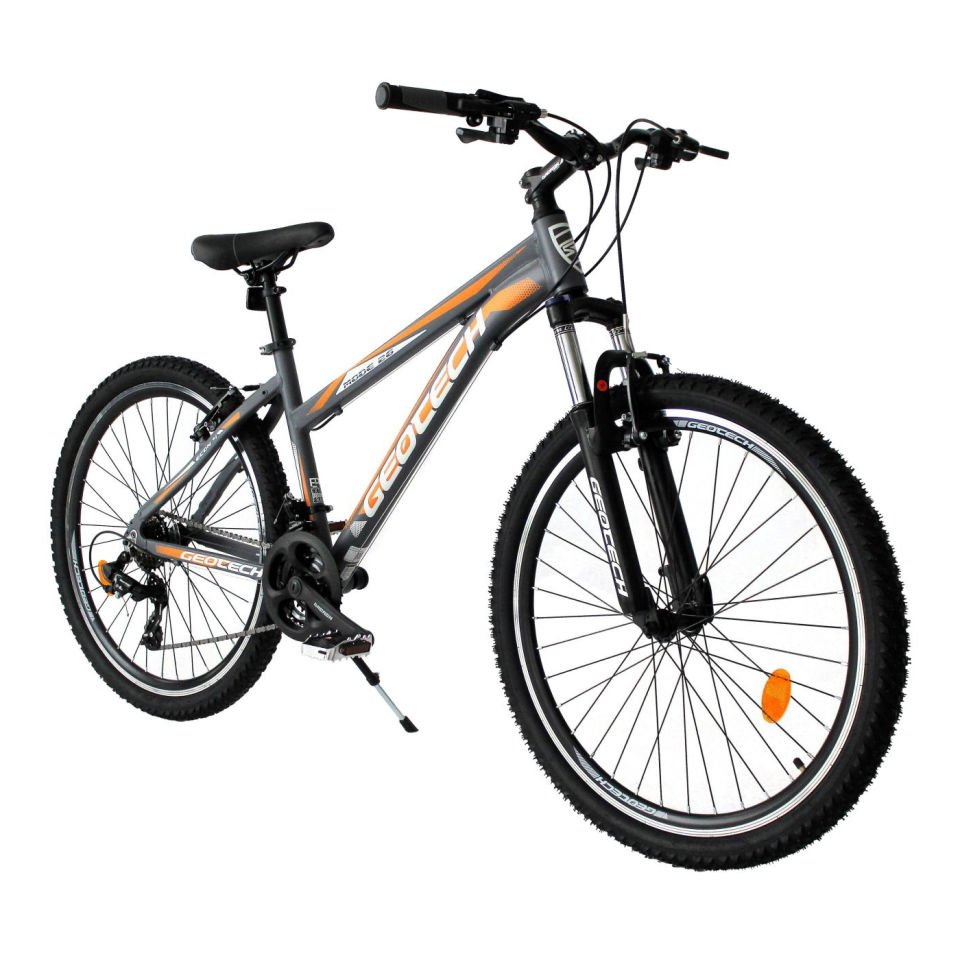 GEOTECH Mode Econ 4 26'' 21V VB Dağ Bisikleti Gri - Turuncu 41CM