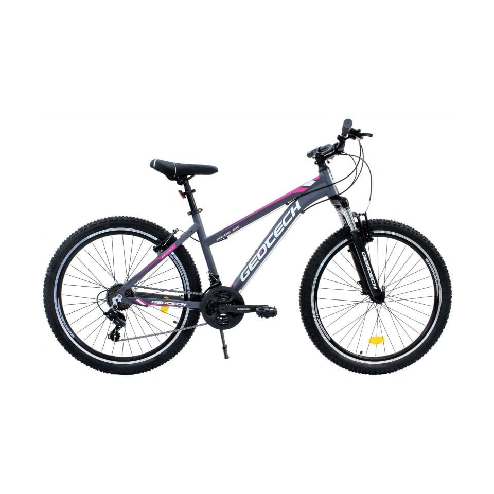 GEOTECH Mode Econ 1 26'' 21V VB Dağ Bisikleti Gri - Pembe 41CM