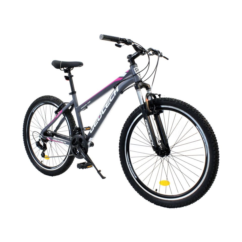 GEOTECH Mode Econ 1 26'' 21V VB Dağ Bisikleti Gri - Pembe 41CM