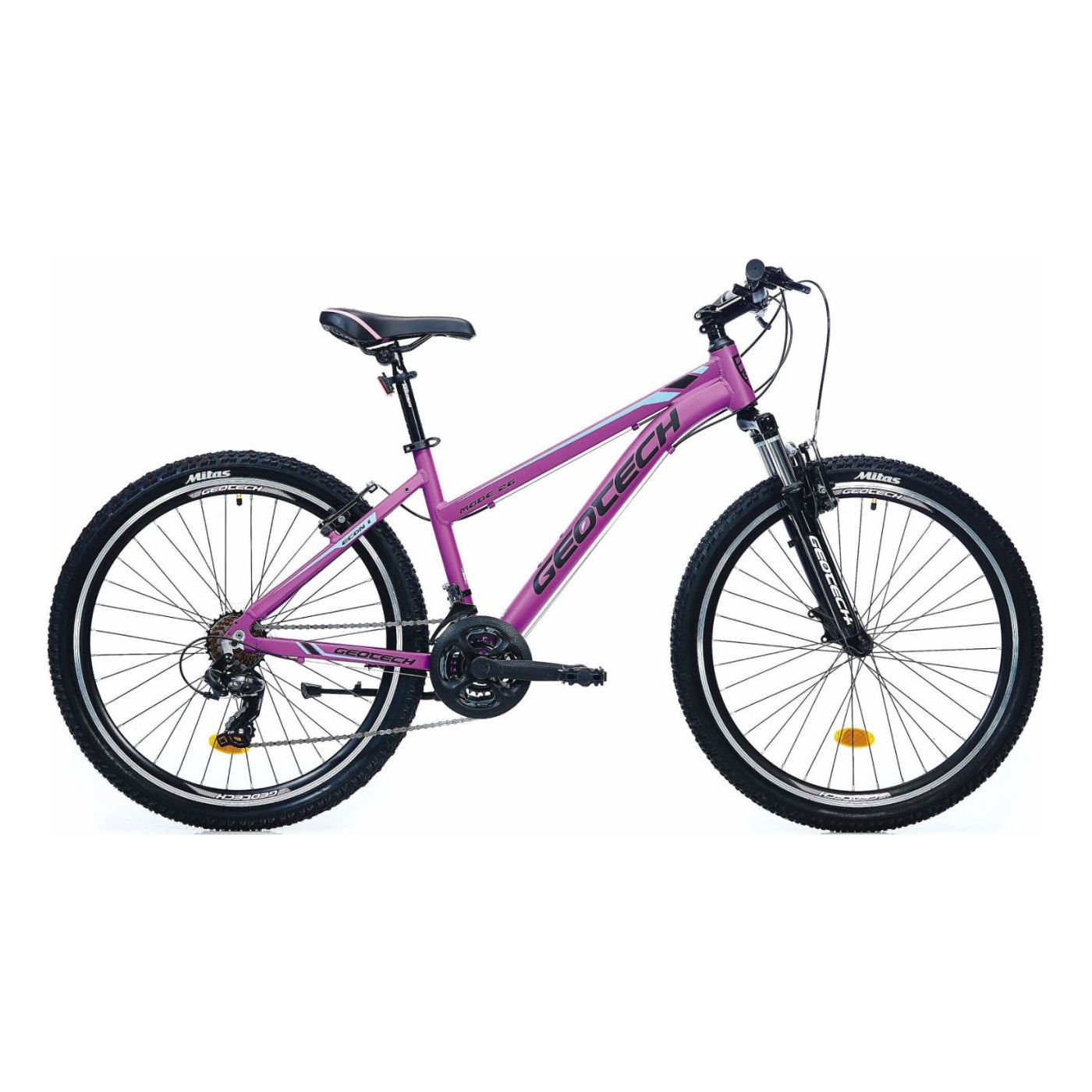 GEOTECH Mode Econ 1 26'' 21V VB Dağ Bisikleti Mor 41CM