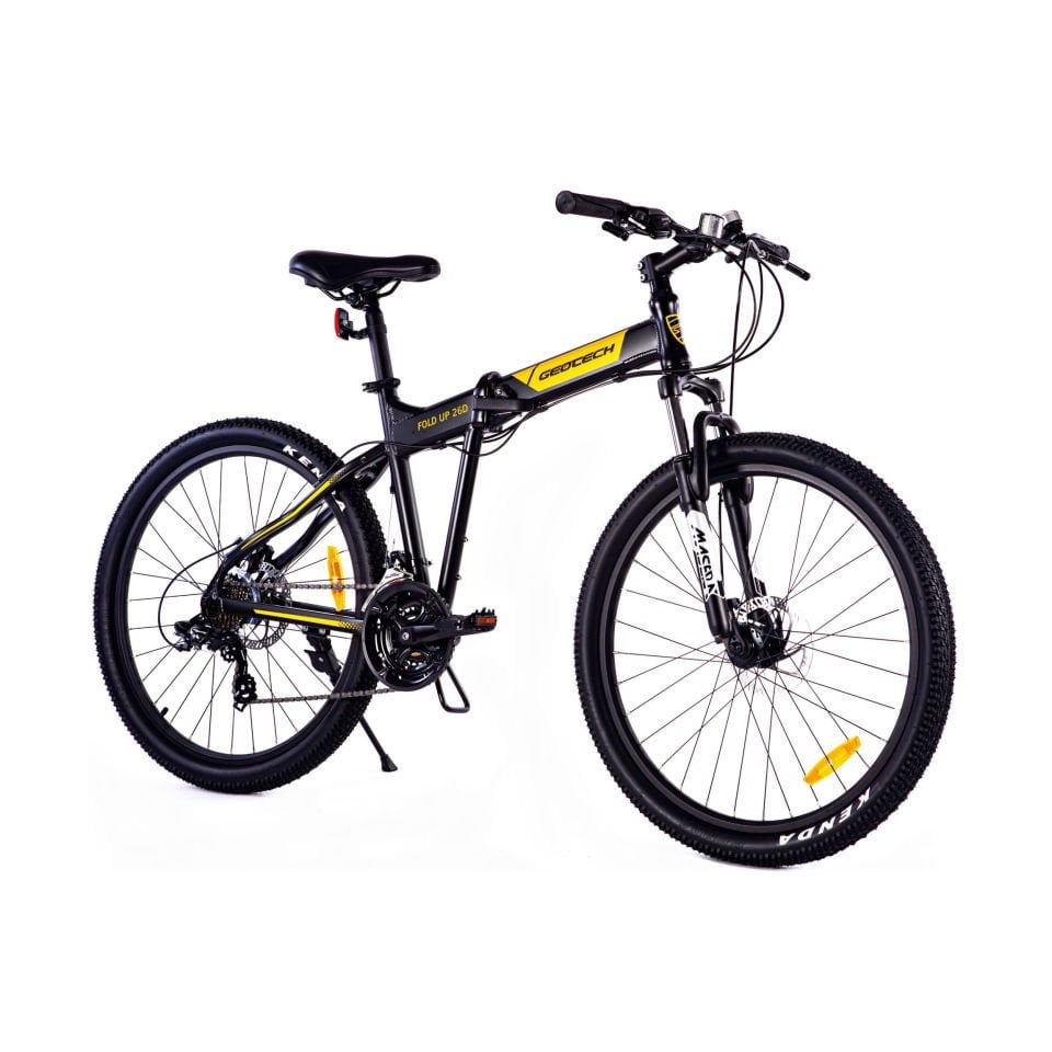 GEOTECH Fold Up 26D 26'' 21V MD Katlanır Bisiklet Siyah - Sarı 45CM