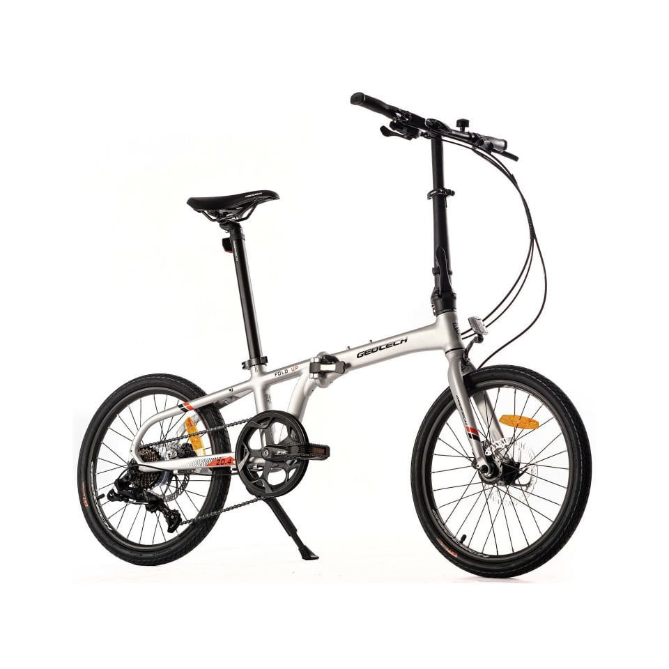 GEOTECH Fold Up 20.4 8V HD Katlanır Bisiklet Gümüş