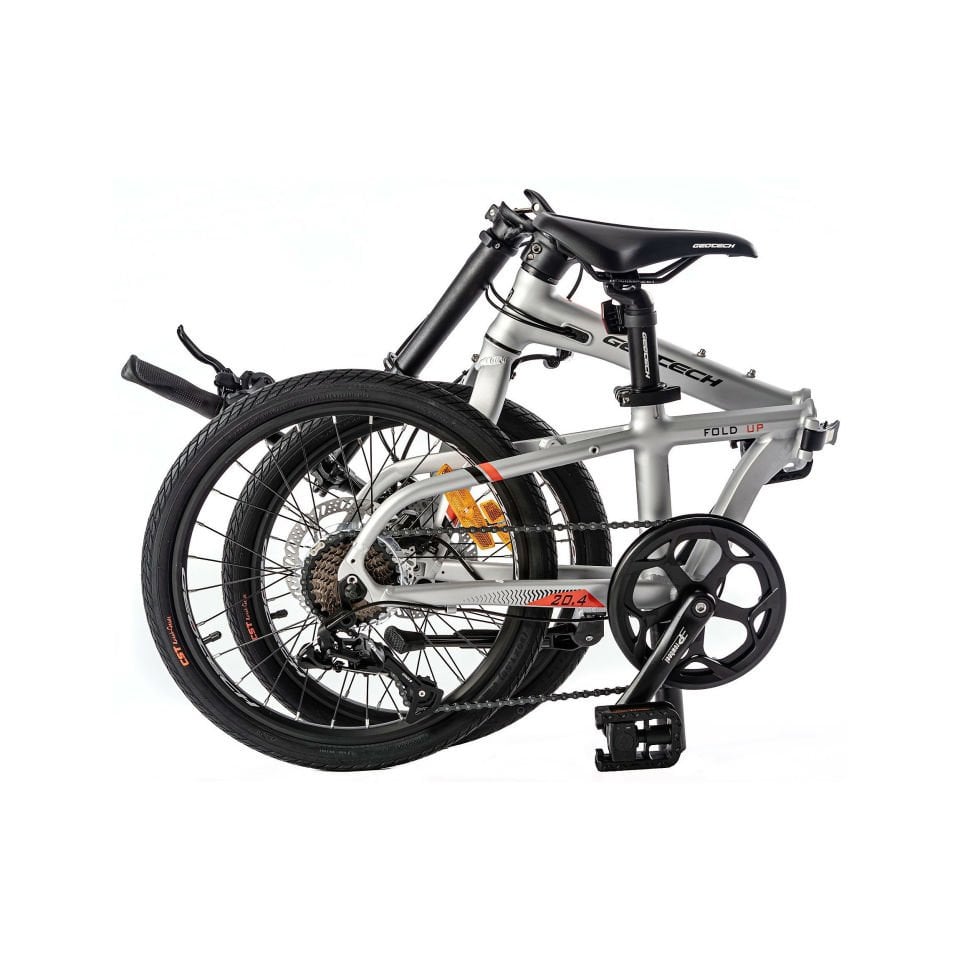 GEOTECH Fold Up 20.4 8V HD Katlanır Bisiklet Gümüş
